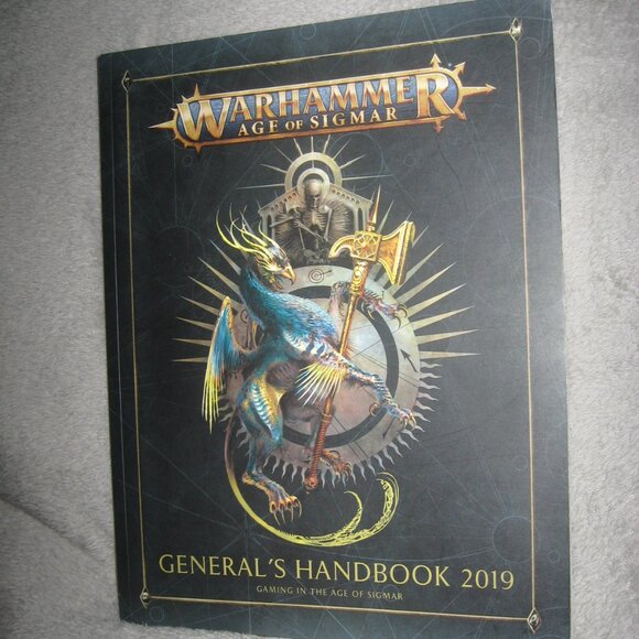 Warhammer Softcover Book 40,000 40K Age of Sigmar General's Handbook 2019 2409A6 - Picture 1 of 8